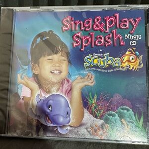 Group Scuba - Sing & Play Splash Music CD. New and Sealed Rare vintage 2…